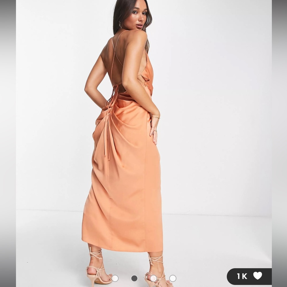 ASOS satin dress